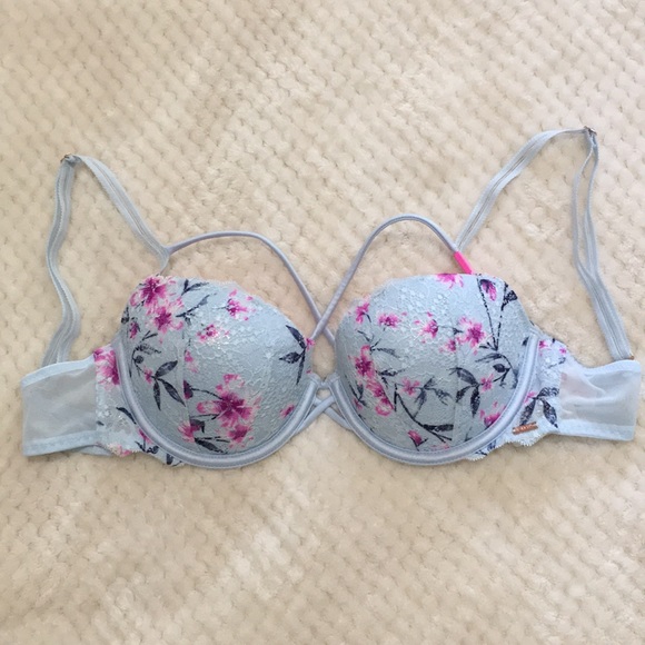 PINK Victoria's Secret Other - PINK teal blue date push-up bra